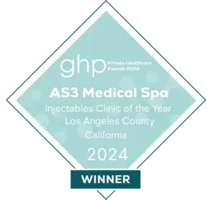 award for injectables clinic of the year | AS3 Medical Spa